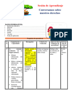 3° Sesión Día 1 Com Conversamos Sobre Nuestros Derechos Unidad 9 Semana 4