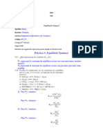 Práctica 5 Equilibrio Químico