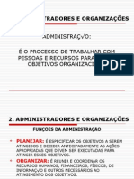 Fundamentos da Administração Aula 2