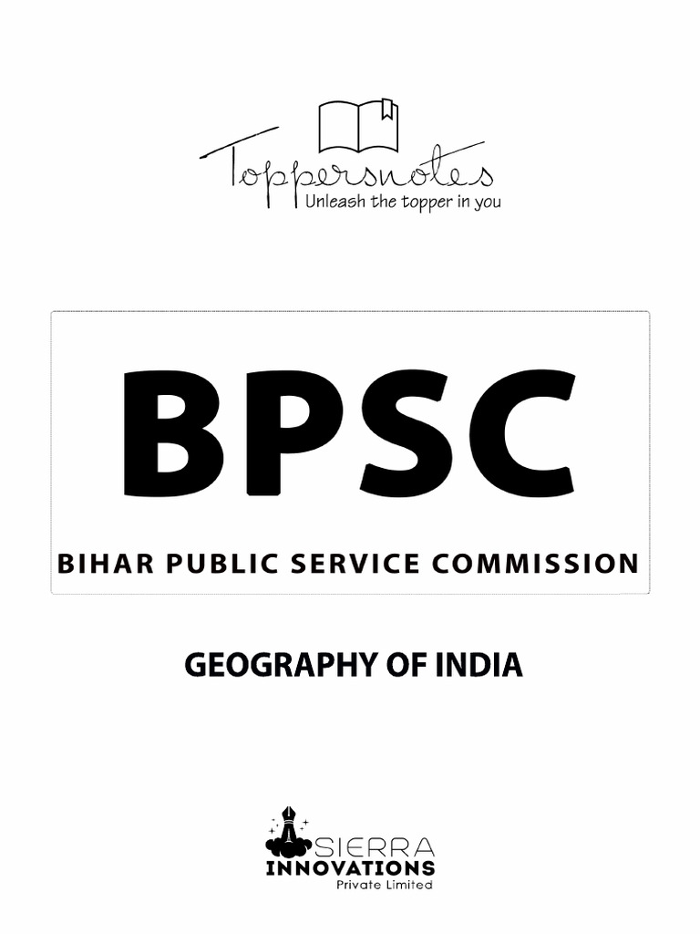 BPSC Volume 3 Geography of India PDF Earth Oceans