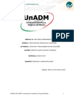 M18 - U2 - A2 - Técnicas y Procedimientos de Auditoría