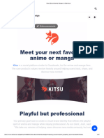 MODELO DE DISEÑO - Kitsu Brand Identity Design On Behance