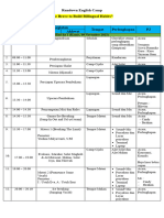 Rundown English Camp Lengkap