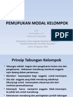 Pemupukan Modal Kelompok Tani