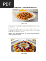 Teks Prosedur Mie Instan | PDF