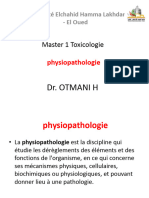 Master 1 Toxicologie: Université Elchahid Hamma Lakhdar - El Oued
