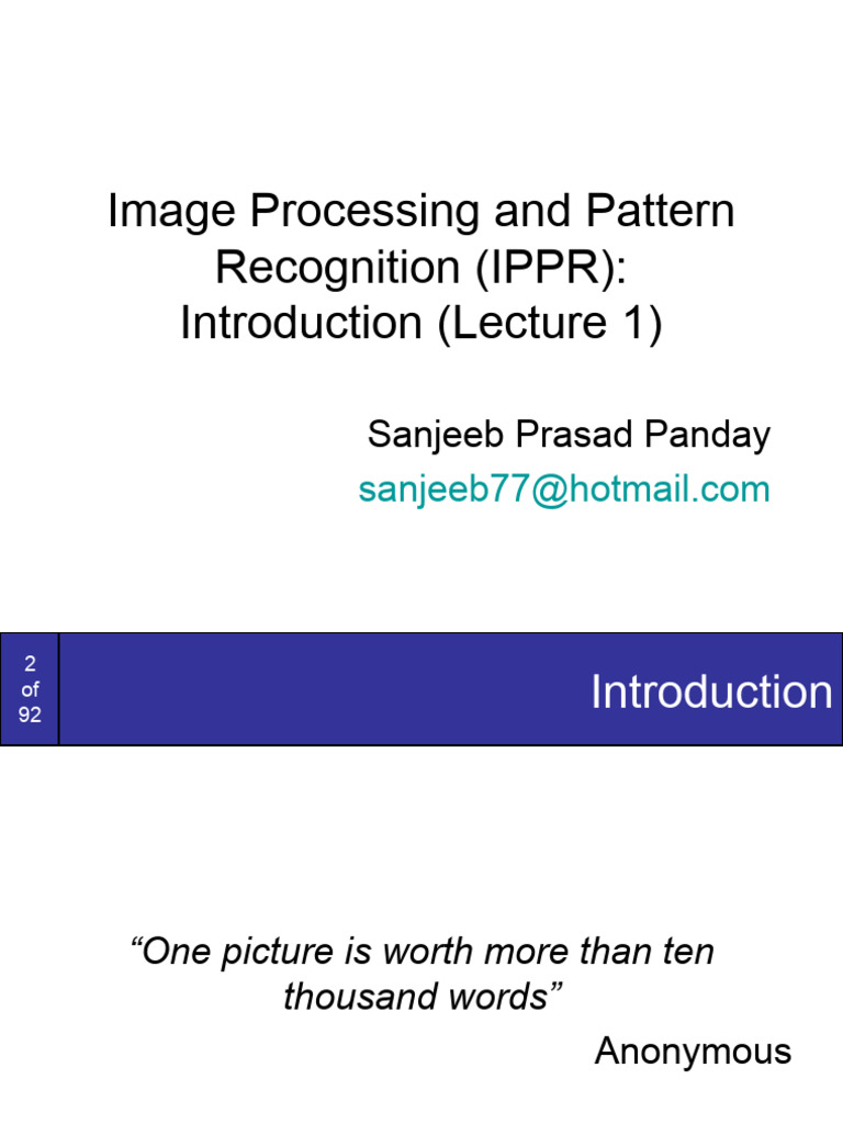 Image Processing | PDF | Eye | Light