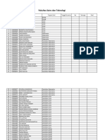 Daftar Hadir FST