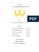 Makalah Analisis Kasus PT Jiwasraya