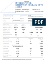 H.T Bills TSSPDCL September-2023, Sec-1822