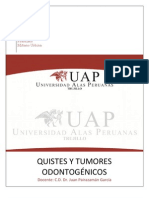 Informe 3 - Quistes y Tumores Odontogénicos