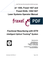 Fraxel Dual Laser Opreation Manual