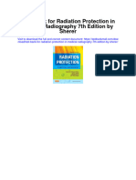 Test Bank For Radiation Protection in Medical Radiography 7th Edition by Sherer