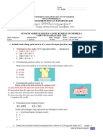 Matematika Pas 2023-2024 Dan Jawaban