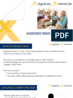 4.1 Assessed Need in Aged Care Overview NEW