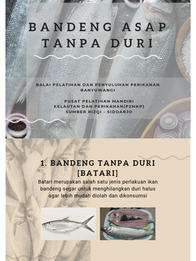 Resep Bandeng Asap Tanpa Duri | PDF | Memasak, Makanan, & Anggur ...