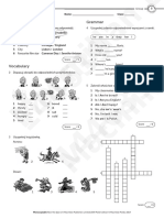 New Hot Spot 1 Module 1 Test B