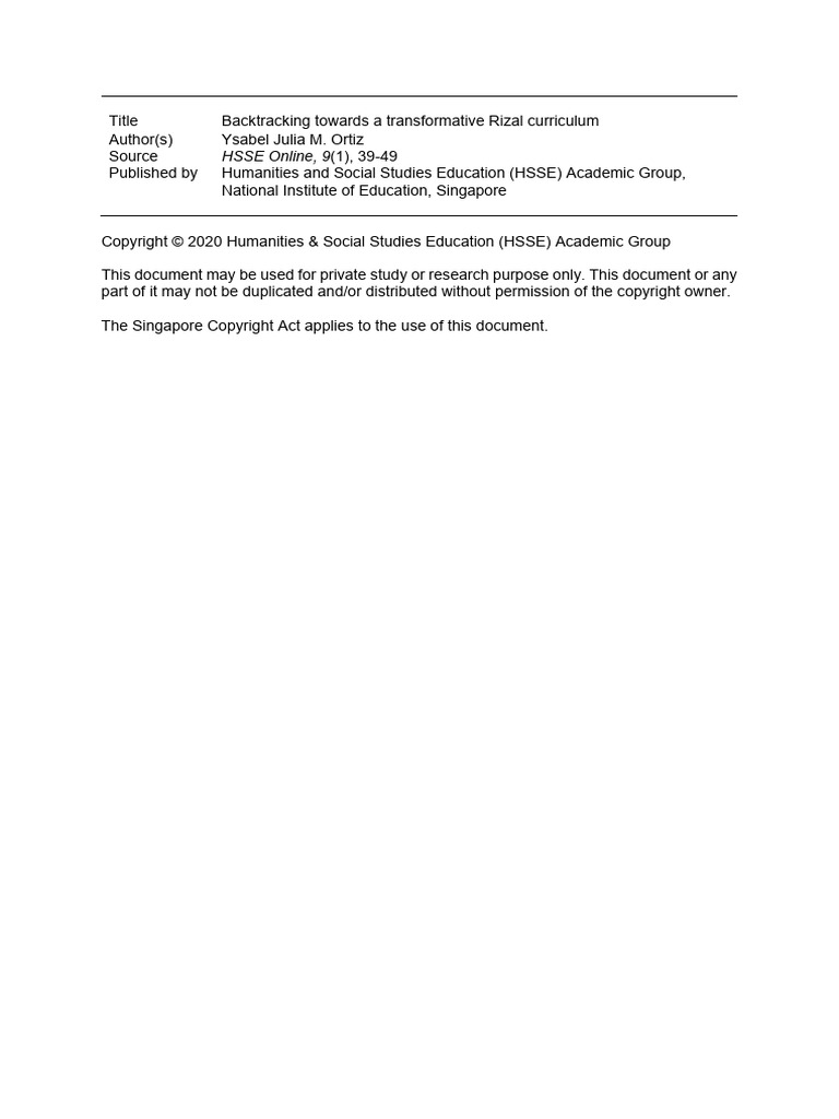 Hsse online 9 1 39 pdf philippines curriculum