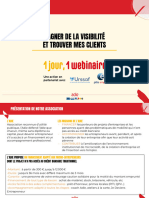 Gagner de La Visibilite Et Trouver Mes Clients - PPTX 1