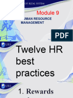 Module 9 HRM Best Practices