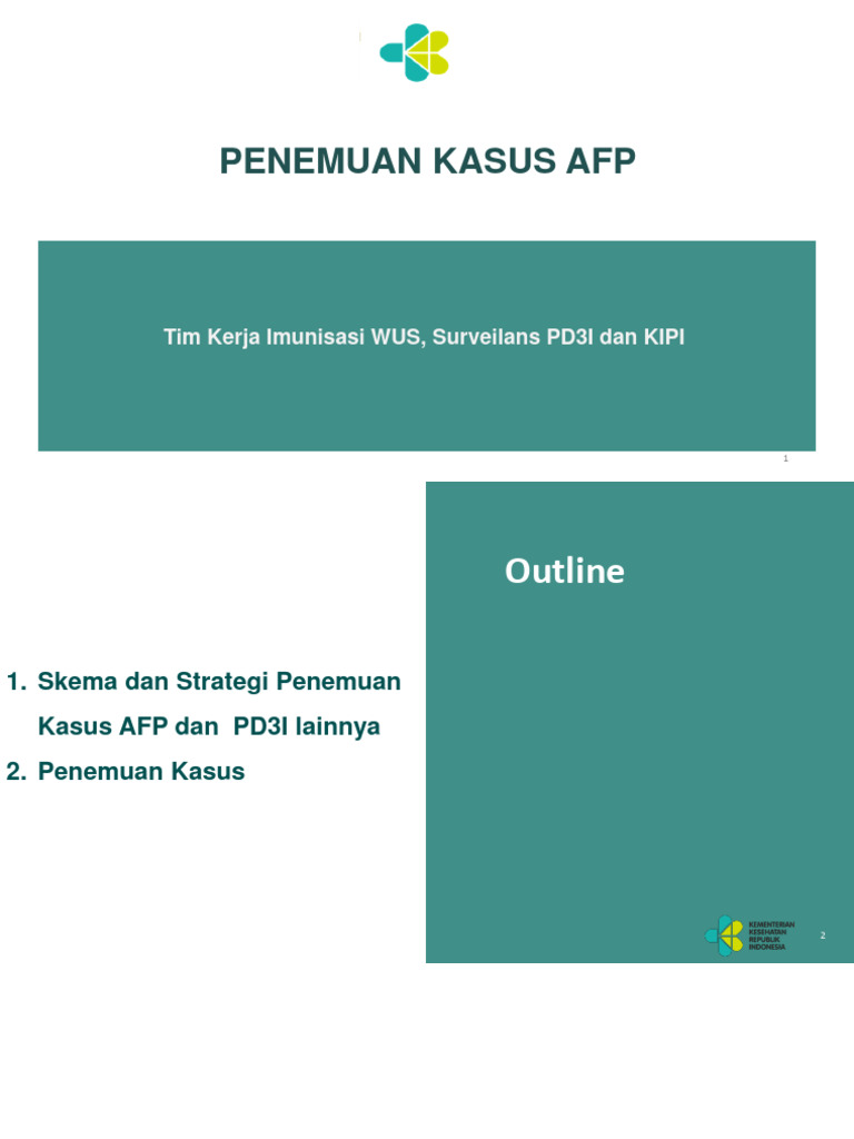 Strategi Penemuan Kasus AFP | PDF