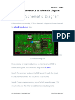 How To Convert PCB To Schematic Diagram