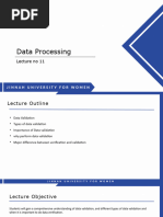 Pharmacy Lecture (Data Processing)