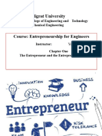 Enterpreneurship For Engineers Course Chapter 1