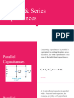 Parallel & Series Capacitances 