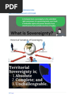 Territorial Sovereignty