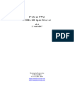 Technical Doc Prostar Modbus Specification en