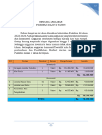 Anggaran Biaya Paskibra 2023-2024