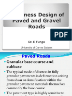 Lecture 8 - Design of New Roads