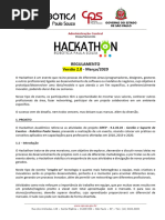 Edital HACK e ÉTICA 2025 | PDF | Protótipo | Vídeo
