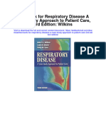 Test Bank For Respiratory Disease A Case Study Approach To Patient Care 3rd Edition Wilkins