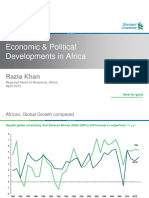 Economic & Political Developments in Africa