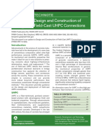 Design and Construction of Field-Cast UHPC Connections