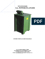 TK 16 Ga Power Flanger Manual PDF