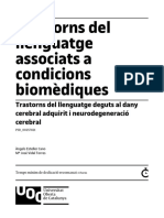 M3. Trastorns Del Llenguatges Deguts Al Dany Cerebrals Adquirit I Neurodegeneratiu