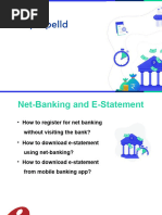 ICICI Net Banking & E Statement