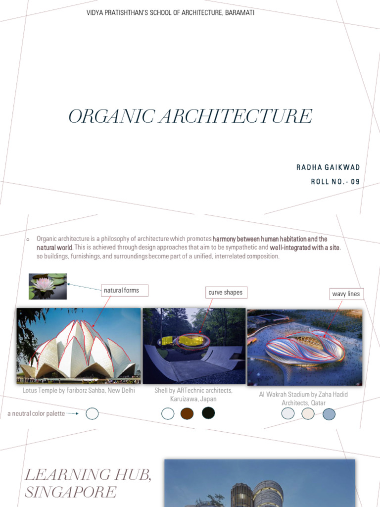 Organic Architecture | PDF | Design