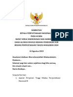 Sambutan Sinkronisasi Dak 2024