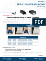 Bourns ESD1956 Chip Diodes PKG PCN REV