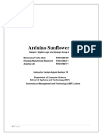 Arduino Sunflower Project Report