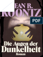 Die Augen Der Dunkelheit by Koontz Dean R