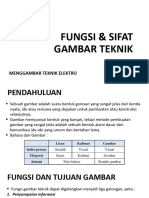 1 - Fungsi Sifat Gambar Teknik