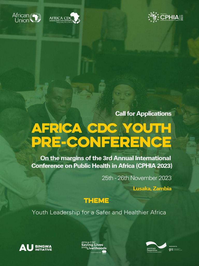 Youth Pre-Conference CPHIA 2023 Details | PDF | Leadership | Africa