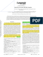 Inkjet-Printed Zinc Tin Oxide Thin-Film Transistor