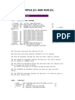 Compile JCL and Run JCL