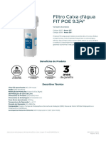 Filtro Caixa D'água FIT POE 9.3-4 5